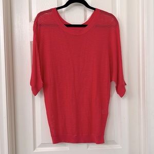 EXPRESS. Bright coral. Size S/P.
